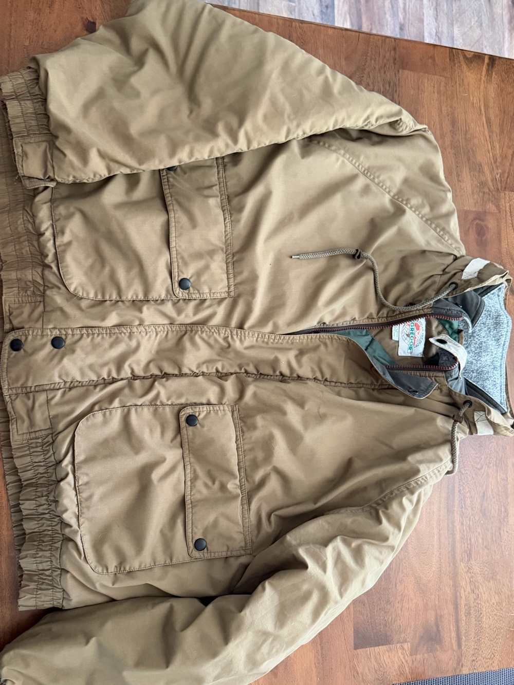 McGregor Tan Hooded Field Jacket